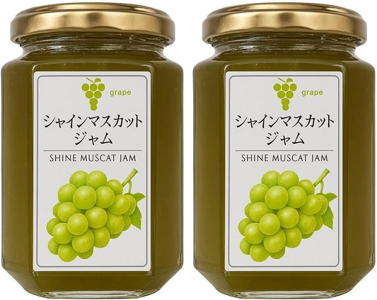 Morimoto Shokai Shine Muscat Jam, Made in Shimane Prefecture, 5.6 oz (160 g) x 2