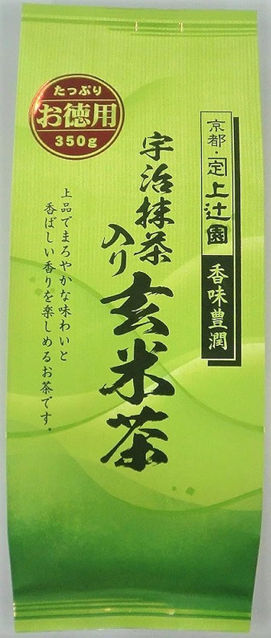 Kamitsujien Genmaicha with Uji Matcha, 12.3 oz (350 g)