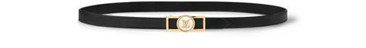 LOUIS VUITTON ベルト･ドーフィーヌ パール 15MM リバーシブル - Image 1