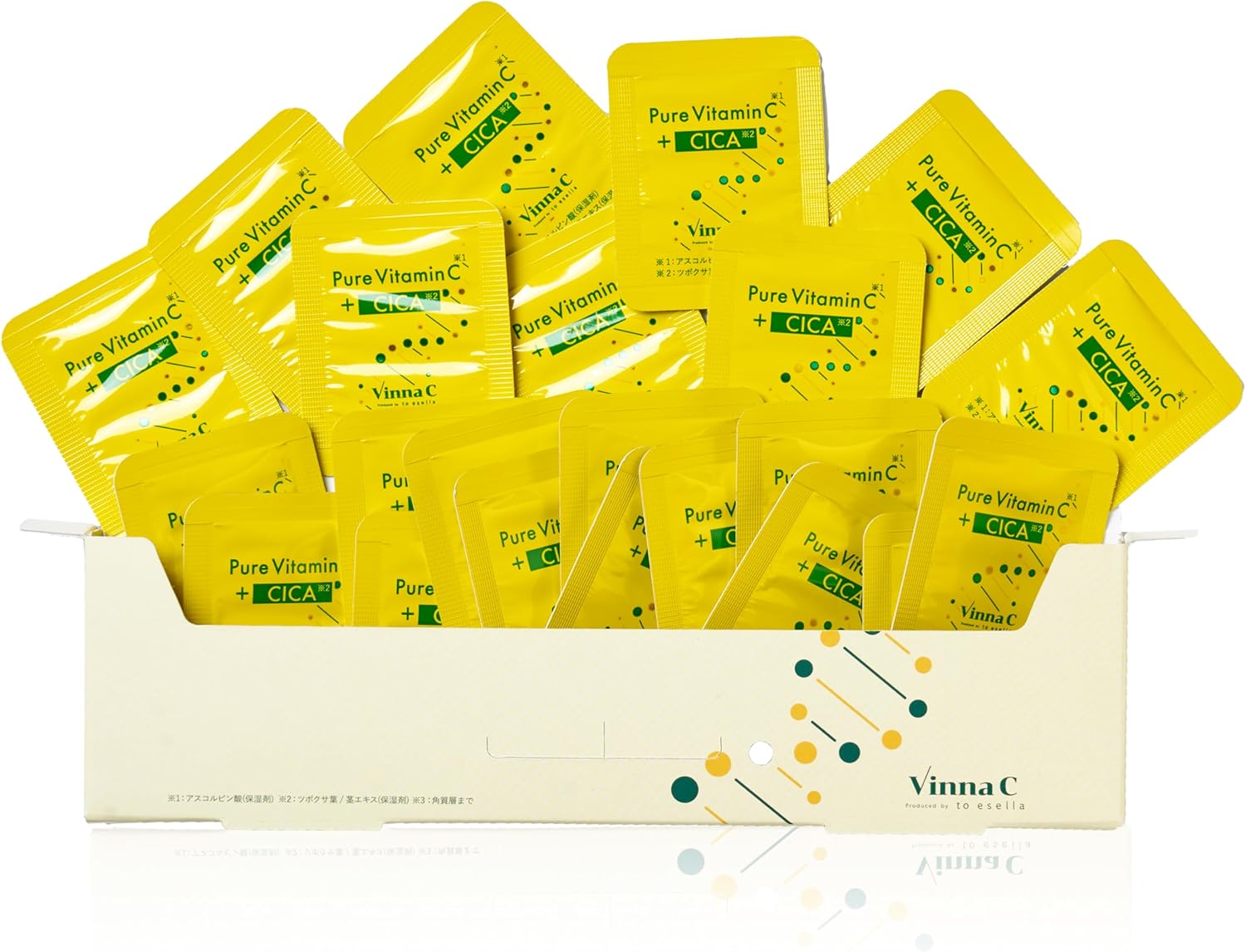 [Raw Serum] Vinna C Raw Vitamin C Pore Essence [Serum, Raw Vitamin C, Raw CICA, Pores, Moisturizing, Drying, Vitamin C, Niacinamide, Korea], 1 Box Produced by Esella