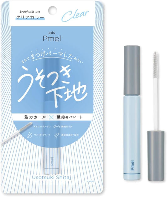 Pmel Lying Base Perfect Curl Lock Base, Clear Mascara, Clear Mascara, Base, Waterproof, Curl Keep, Eyelashes, Essence, Mascara