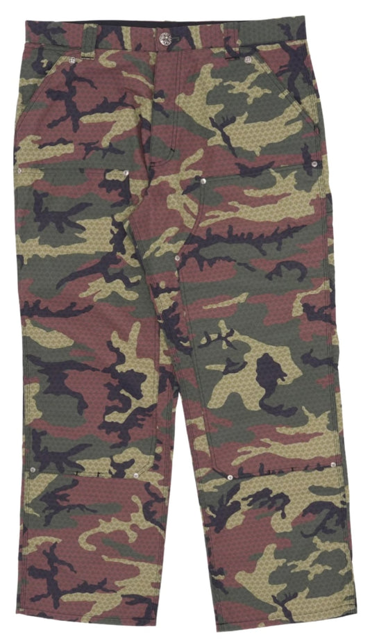 CHROME HEARTS 'CAMO' DOUBLE KNEE NYLON PANTS