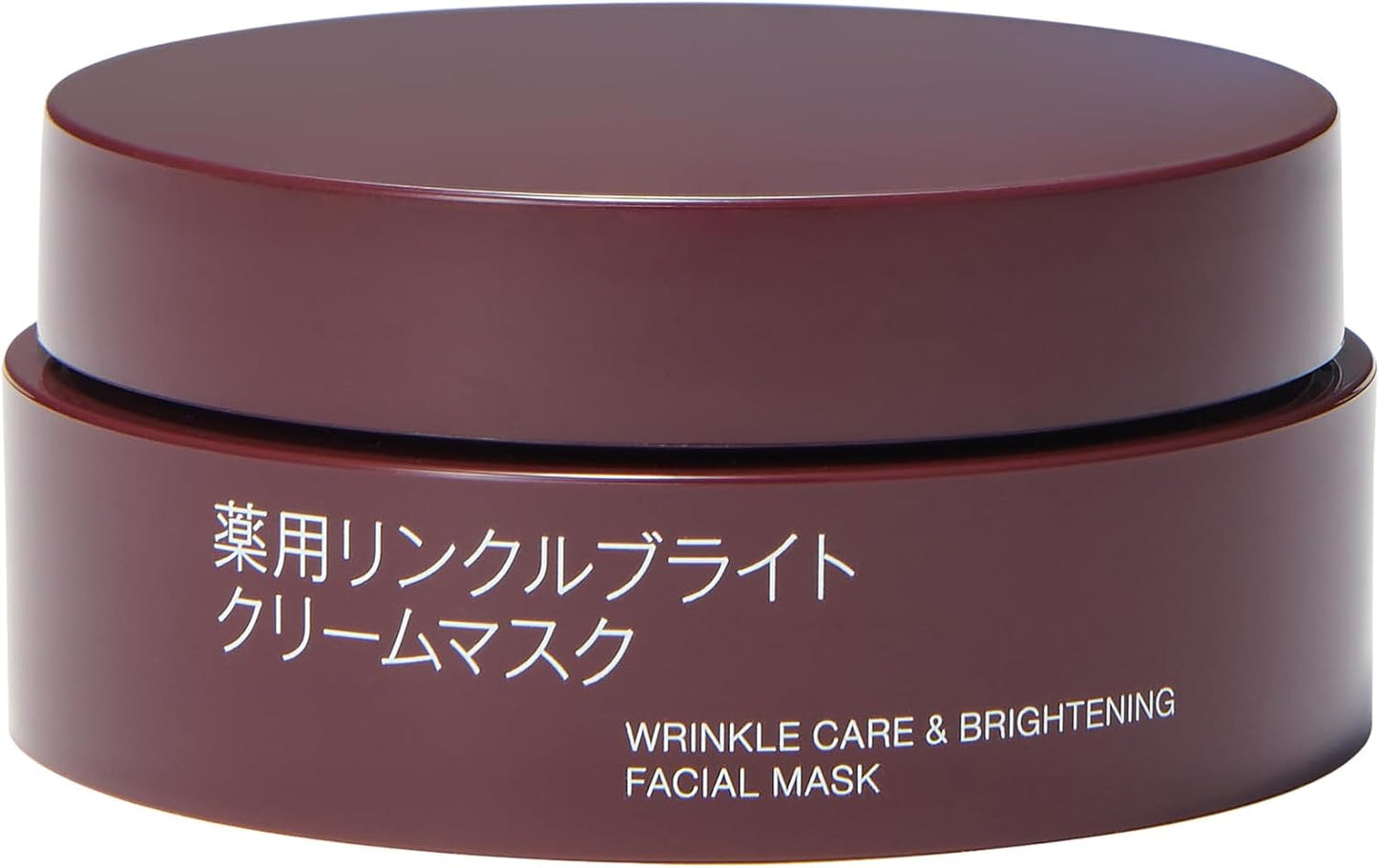 MUJI OAQ66A4A Medicated Wrinkle Bright Cream Mask, 2.8 oz (80 g)