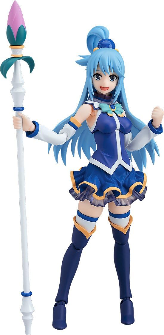 figma Blessing on this Wonderful World! 3 Aqua Non-Scale Plastic Pre-Painted Action Figure for Secondary Resale