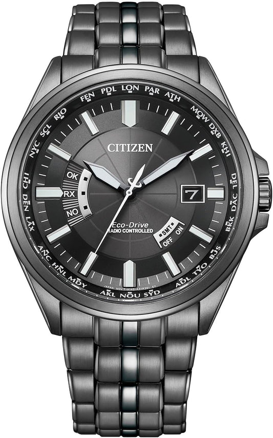 Citizen CITIZEN COLLECTION CB0294-XX Men's Wristwatch, Black, Bracelet Type