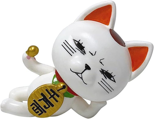 Wahatar Turbo Babaa Danda Dan Maneki Neko 3/7.1 inches (9/18 cm) Cute Painted Complete Figurine Tabletop Interior Car Figurine Decoration Cosplay Accessory Present Collector Doll Decoration (3.5