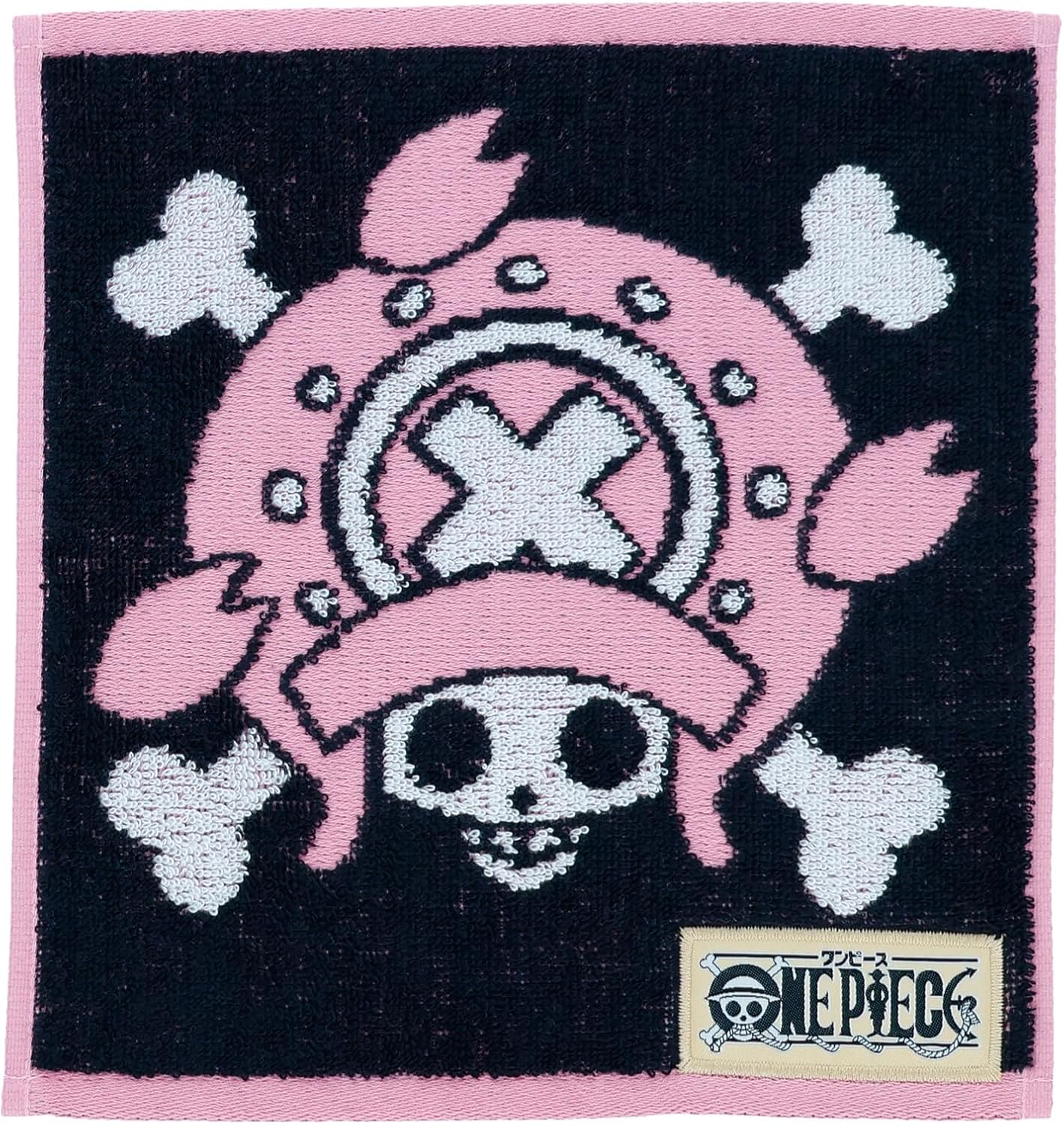 BANDAI 6765011600 Handkerchief, One Piece Chopper Pirate Flag, One Piece Luffy, Straw, Pirates, Pirates, Cartoon, Anime, Manga, Manga, Women's, Men, Girls, Cool, Gift, Towel, Mini Towel, Towel