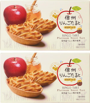 Shinshu Apple Gotato Honey, Pack of 6, Set of 2