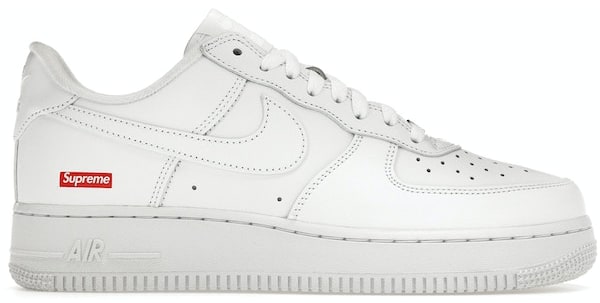 NIKE AIR FORCE 1 LOW SUPREME WHITE