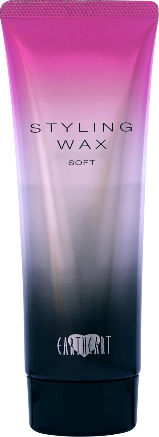 EARTHEART Styling Wax (Soft) Hair Wax for Men and Women, Made in Japan, Beauty Salon, Earth Professional Specifications