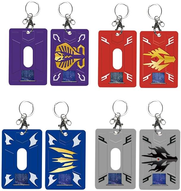 Kamen Rider Deno IC Card Case, Belt Element Card Holder, Ryuga, Character Key Holder, Goods, Key Chain, Gift (Ozai)