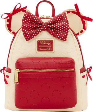 Loungefly Disney Minnie Mouse Rock The Dots Mini Backpack