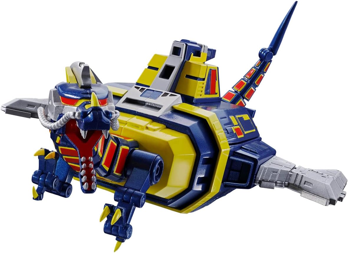 Tamashi Nations GX-106 Soul of Chogokin Space Detective Gaban Electronic Star Beast Dollar & Gilan Disc, Approx. 10.6 inches (270 mm), Diecast, ABS & POM, Pre-painted Action Figure