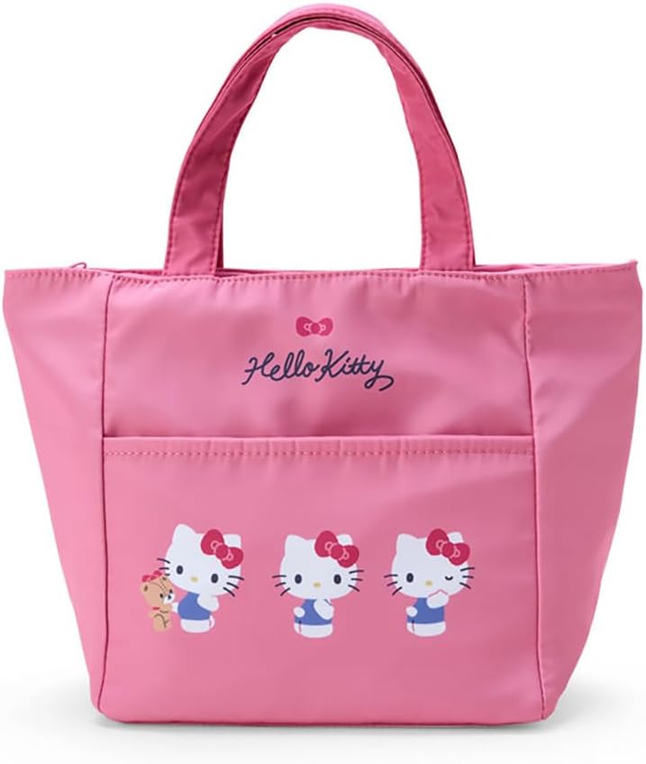 Sanrio 805301 Hello Kitty Insulated Lunch Bag Lunch Bag Kitty Chan Hello Kitty 8.3 x 11.8 x 4.5 inches (21 x 30 x 11.5 cm) Character