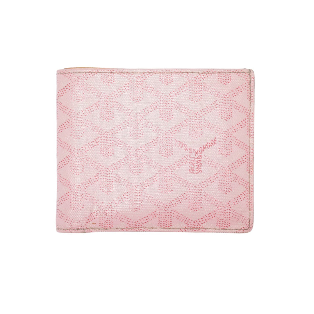 GOYARD 'PINK' FLORENTINE BI FOLD WALLET