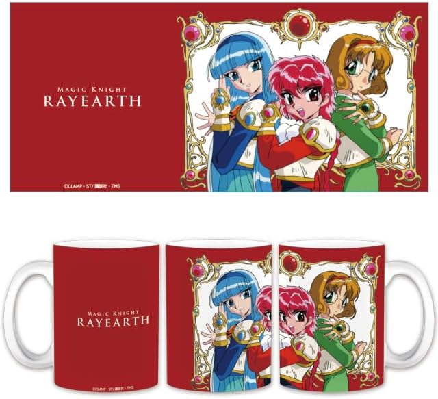 TV Anime Magical Knight Ray Earth Mug - Light & Sea & Wind