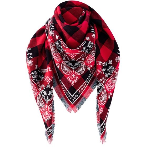 LOUIS VUITTON Damier Buffalo Stole - Image 1