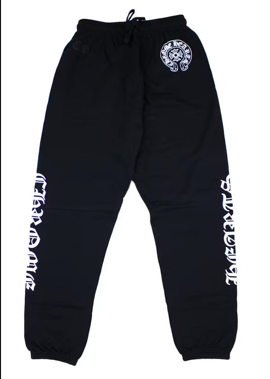 CHROME HEARTS HORSESHOE LOGO 'F*CK YOU' SWEATPANTS