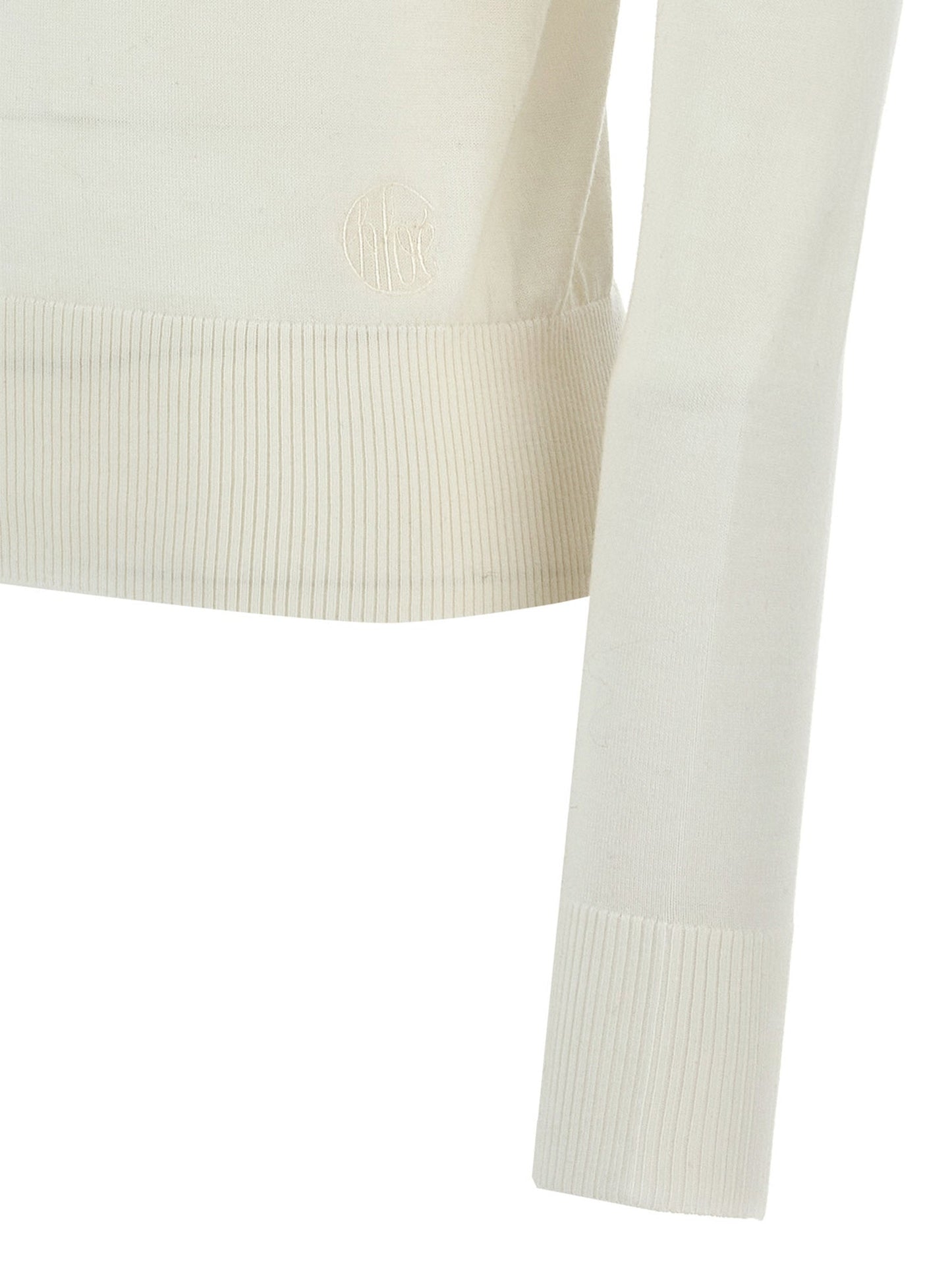 Chloe ChloéLogoEmbroidery Turtleneckセーター - Image 1