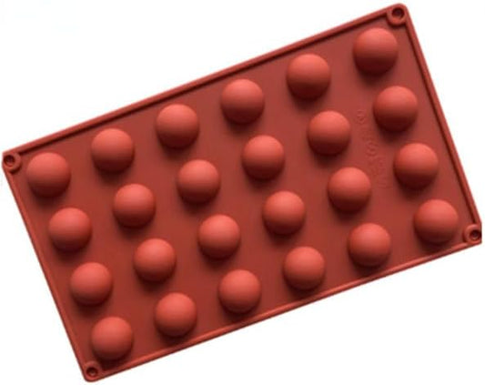 Chocolate Silicone Mold Sphere Silicone Mold Silicone Mould Silicone Dome Strey 24 Pcs Silicone Mold Baking Mold Cake Mold Ice Candle Pastry Tools