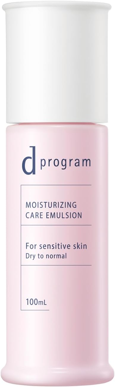 d program [Quasi-Drug] Moist Care Emulsion EX 3.4 fl oz (100 ml) | Emulsion | Milk & Lotion | Unscented | Delicate Moisturizing, Prevents Rough Skin