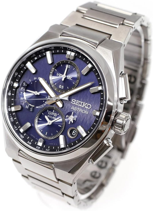 Seiko ASTRON NEXTER SBXC161 GPS Solar Watch, GPS Satellite Radio Watch, Core Shop Exclusive Distribution Limited Wristwatch, Men's ASTRON NEXTER Titanium, Bracelet Type