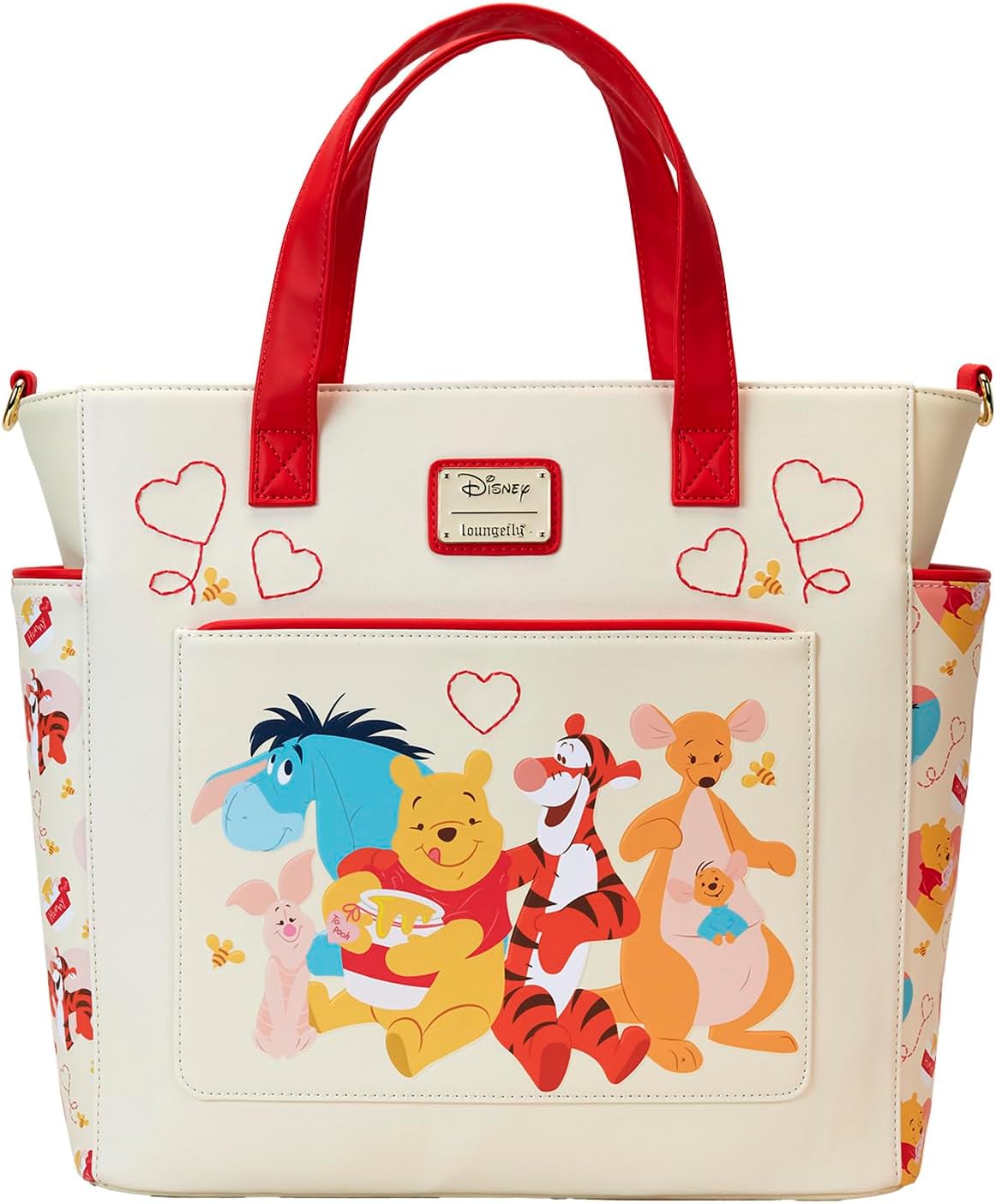 Funko Loungefly Disney Winnie The Pooh Convertible Tote Bag Backpack
