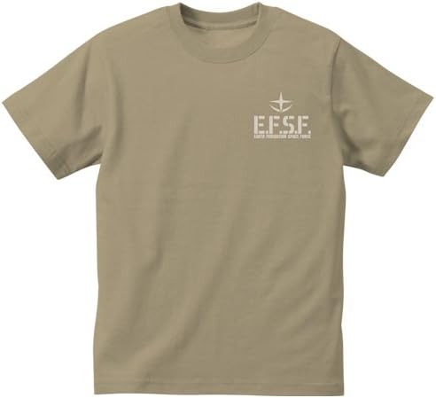コスパ 機動戦士ガンダム 連邦軍 ヘビーウェイトTシャツ SAND KHAKI Lサイズ