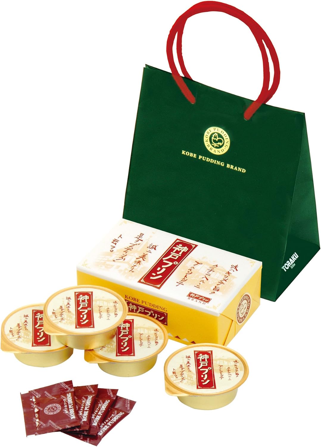 Kobe Souvenir Kobe Pudding 4 Pieces