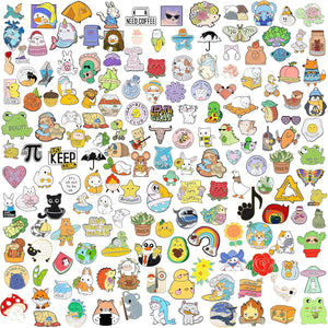20/60 Juego de broches de esmalte a granel, insignias de solapa, broches de esmalte de plantas, dibujos animados, pines de esmalte a granel, botones geniales, broches de solapa estéticos, pines de