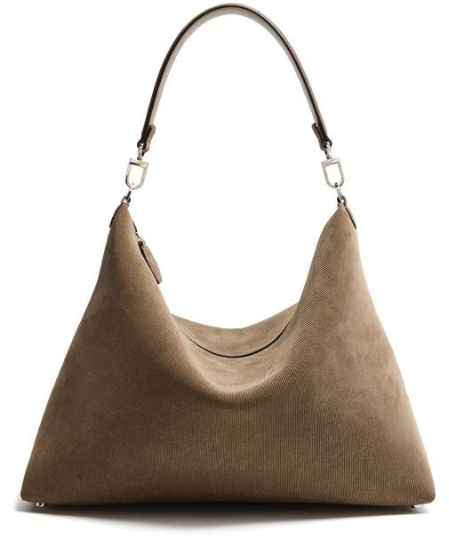 TOTEME Bevel medium bag in cord-suede - Image 1