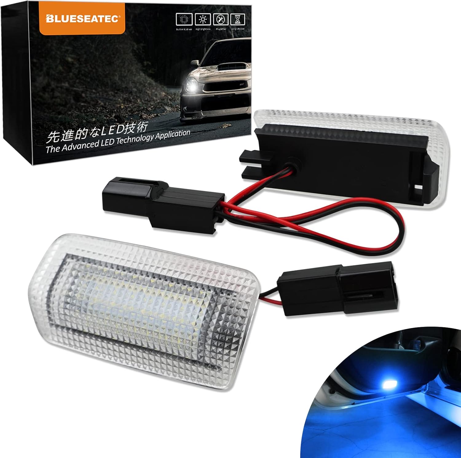 LED Courtesy Lamp, Alphard/Vellfire 20 Series/30 Series, Door Welcome Light, Etc. Toyota, Lexus, North America, Toyota, Subaru, Nissan, Universal, Genuine Replacement, Exclusive Design,