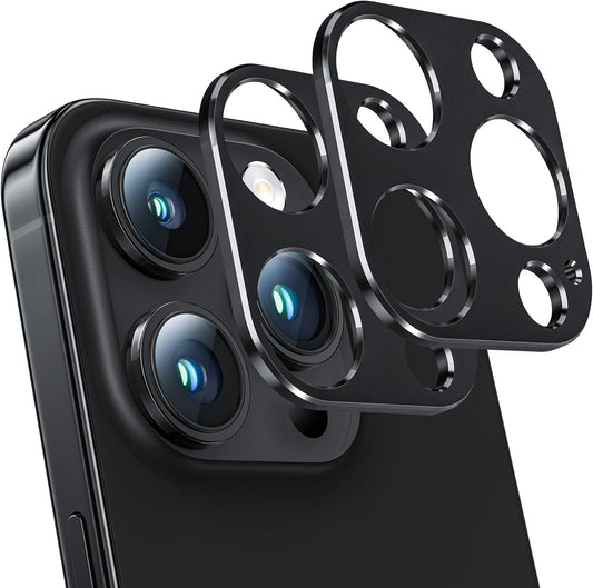 NIMASO NCM23H774 Camera Lens Cover for iPhone 15Pro / iPhone 15 Pro Max Camera Film Lens Protection Aluminum Alloy Shockproof Compatible with iPhone 15 Pro / 15 Promax 2 Pack