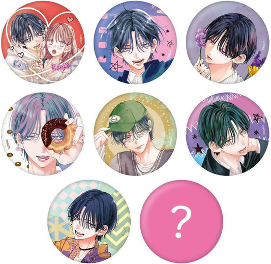 Toshin Pack Spring Arashi and Monsters Can Badge Collection (Spring Storm and Monster Vol.1) H1-CB021 *One of the