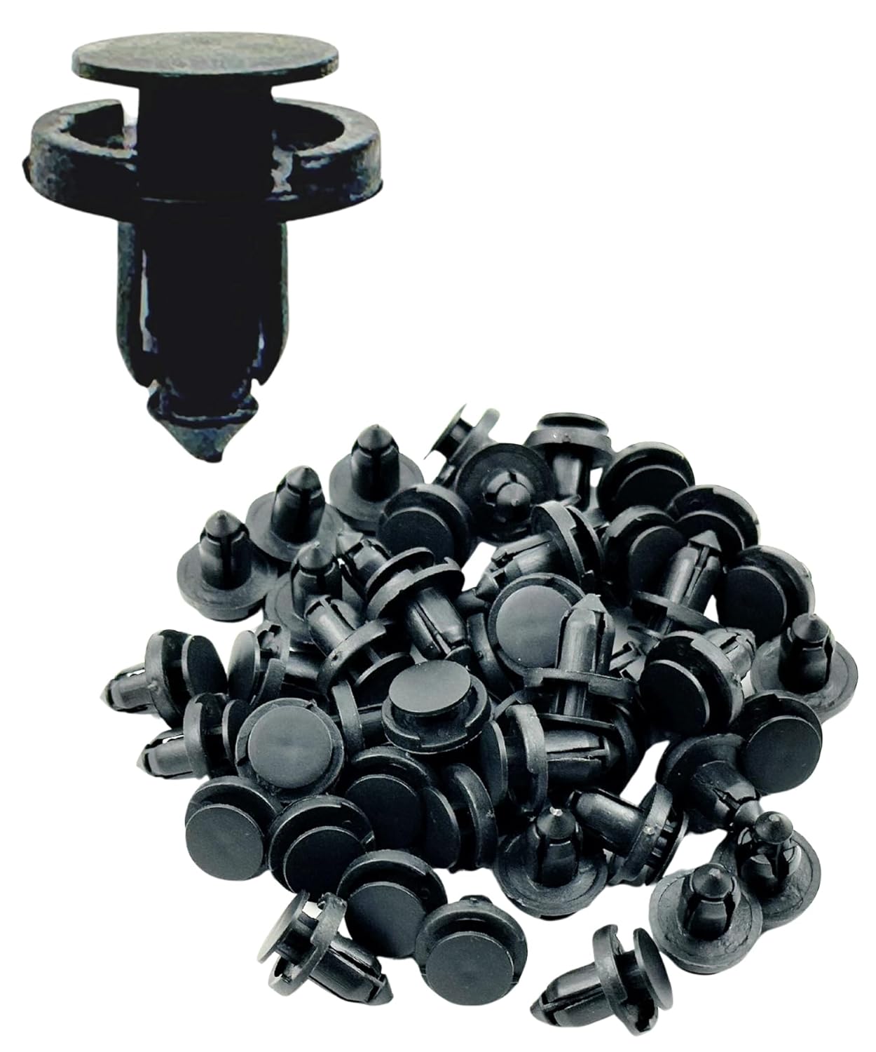 HTharros Bumper Clip for Suzuki Toyota Mitsubishi Nissan Subaru External Rivet Grille Mud Flaps 09409-08327 50pcs A