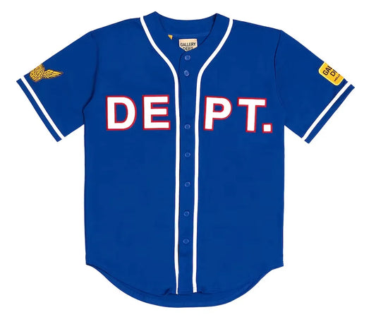 GALLERY DEPT. 'ECHO PARK' BLUE BASEBALL JERSEY