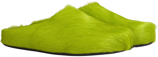 MARNI 'LIME' SABOT SLIPPERS