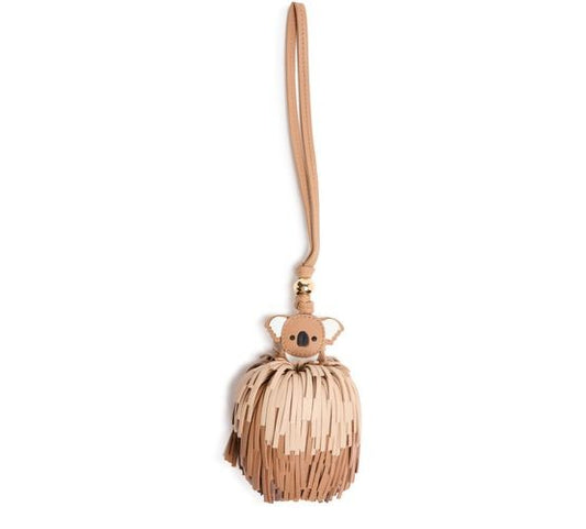 ZIMMERMANN Koala fringed bag charm - Image 1