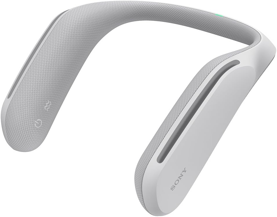 Sony SRS-WS1 Wearable Neck Speakers, TV / Movie / Video Game Speakers, Sound-Enhancing Vibration Function, 2017 Model