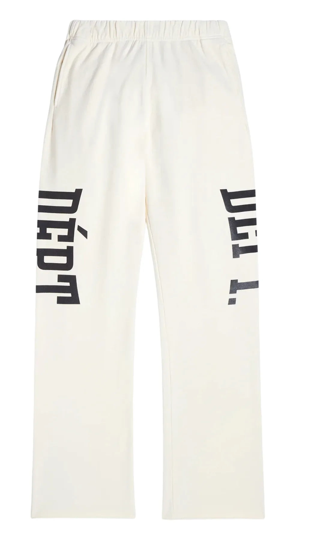 GALLERY DEPT. 'GYM LOGAN' CREAM SWEATPANTS