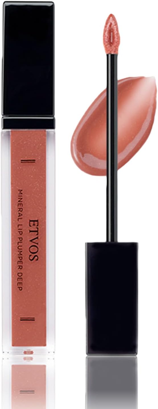 ETVOS Deep Mineral Lip Plumper, 0.2 oz (6.7 g), Highly Colored Soap Off #Milky Cocoa
