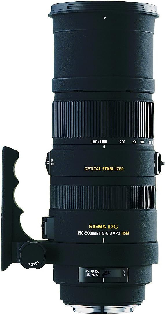 シグマ(Sigma) SIGMA 超望遠ズームレンズ APO 150-500mm F5-6.3 DG OS HSM キヤノン用 フルサイズ対応 737542