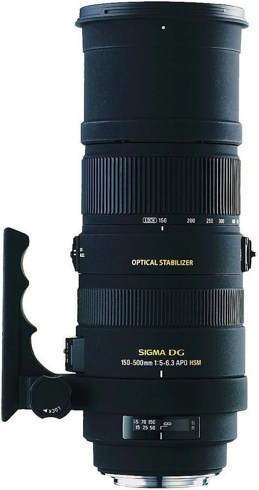 シグマ(Sigma) SIGMA 超望遠ズームレンズ APO 150-500mm F5-6.3 DG OS HSM キヤノン用 フルサイズ対応 737542