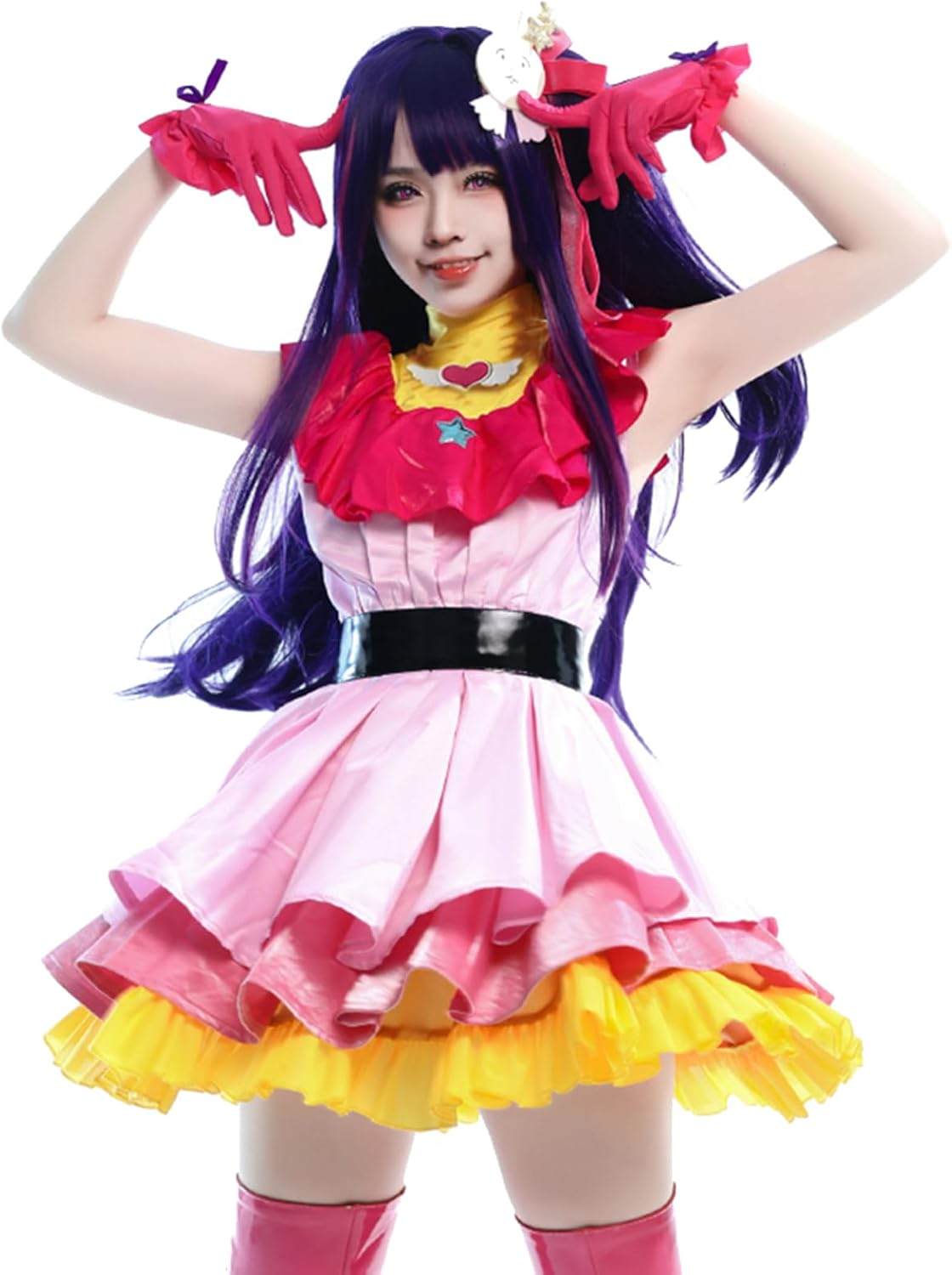 milky time Ai Hoshino Aqua Ruby Arima Kana Cosplay Halloween Anime Uniform