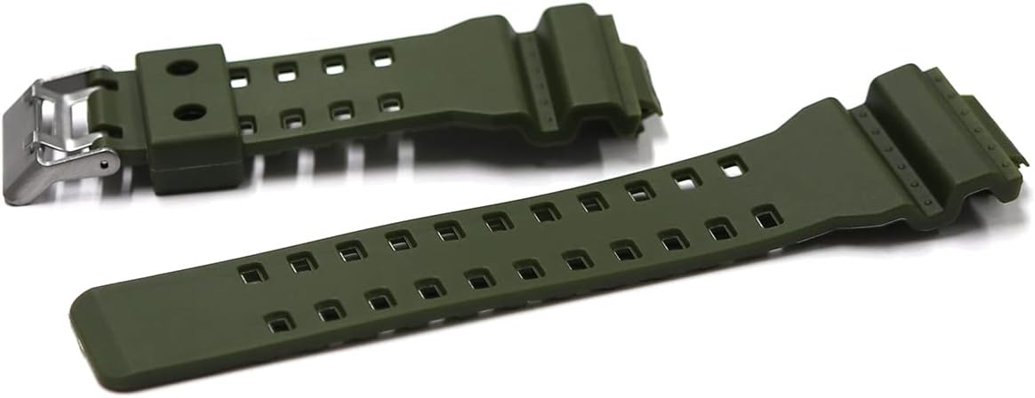 SOUBI G-SHOCK GS-B14 GA-100 GA-110 GD-120 GA-300 Etc. Compatible Belt, Rubber, Pop Color,