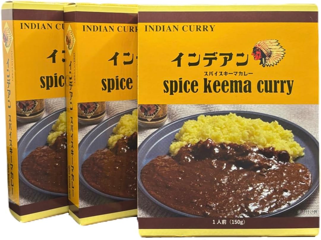 インデアン食品 スパイスキーマカレー 150g ×3個