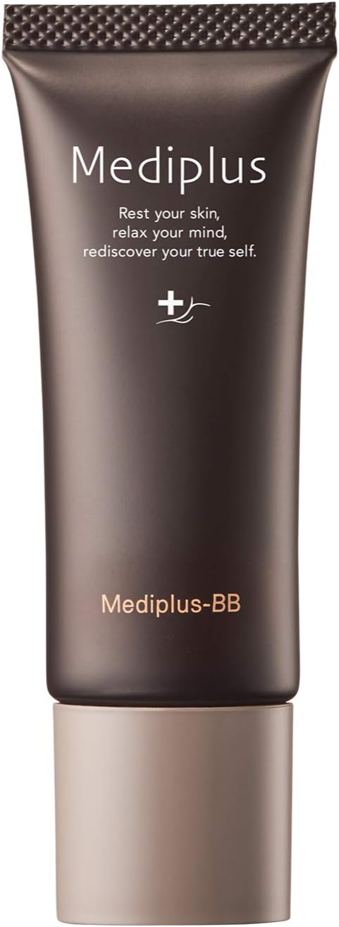 Mediplus BB 0.6 oz (17 g) (2 Months Supply) | SPF47 PA++++ Makeup Base, Glossy Skin, UV Protection, Sunscreen, Moisturizing, Foundation