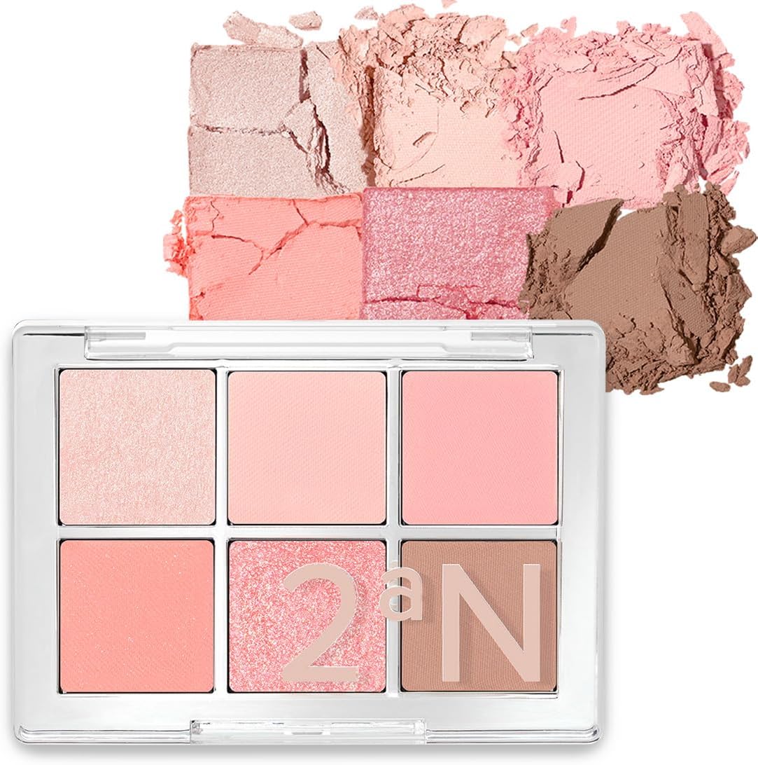 2aN Eye Shadow BETTER ME EYE PALETTE 12 BUBBLE GUM