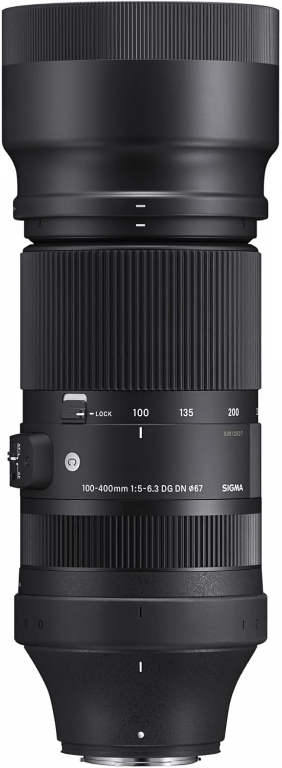 Sigma Fujifilm X-Mount Lens 100-400mm F5-6.3 DG DN OS Zoom Telephoto Full Size Contemporary Mirrorless Only