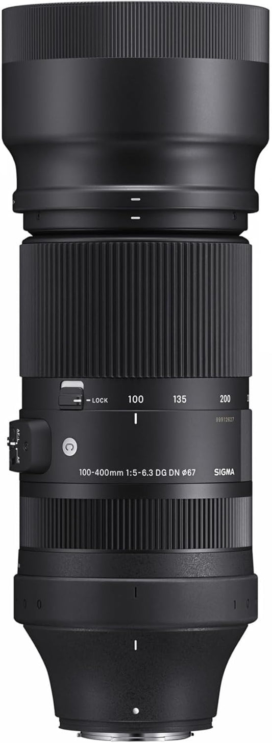 Sigma Fujifilm X-Mount Lens 100-400mm F5-6.3 DG DN OS Zoom Telephoto Full Size Contemporary Mirrorless Only